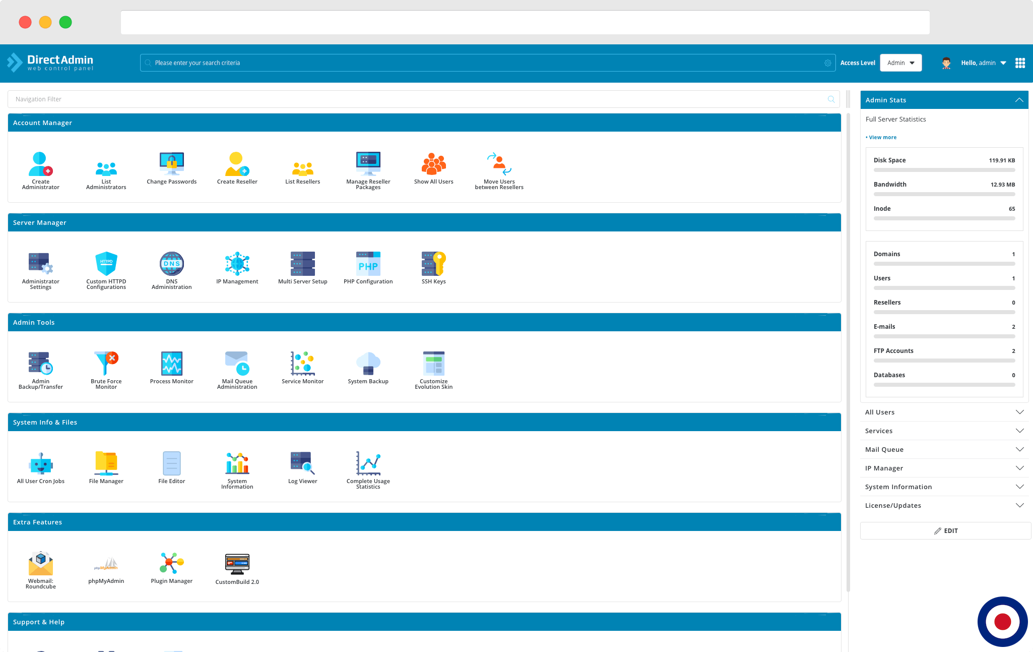 cPanel